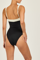 Grenada One Piece - Black/Ivory
