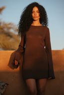 Mahe Dress - Espresso