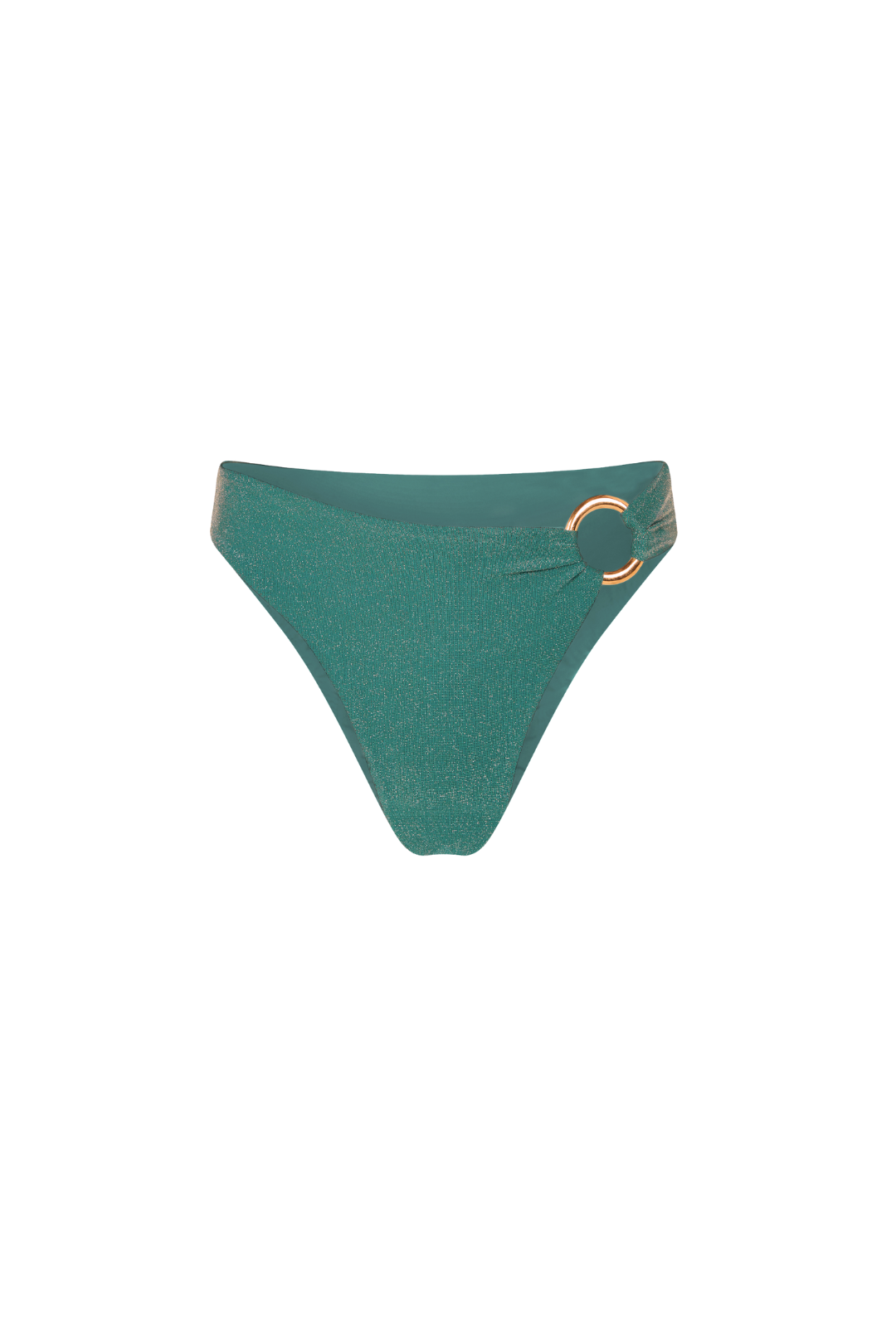 Acapulco Bottom - Sea Green Shimmer Lurex