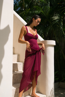 Santorini Sarong - Cassis