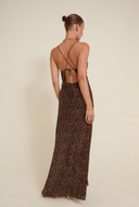 St Tropez Dress - Leopard Print