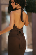 Mozambique Dress - Espresso