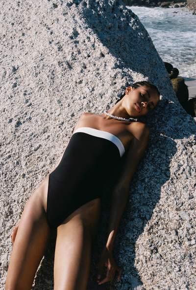 Monte Carlo One Piece - Black/Ivory PYRATEX®