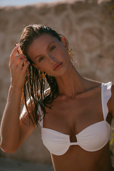 Mauritius Top - Bridal White