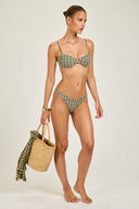 Amalfi Bottom - Navy/Gold Link Print