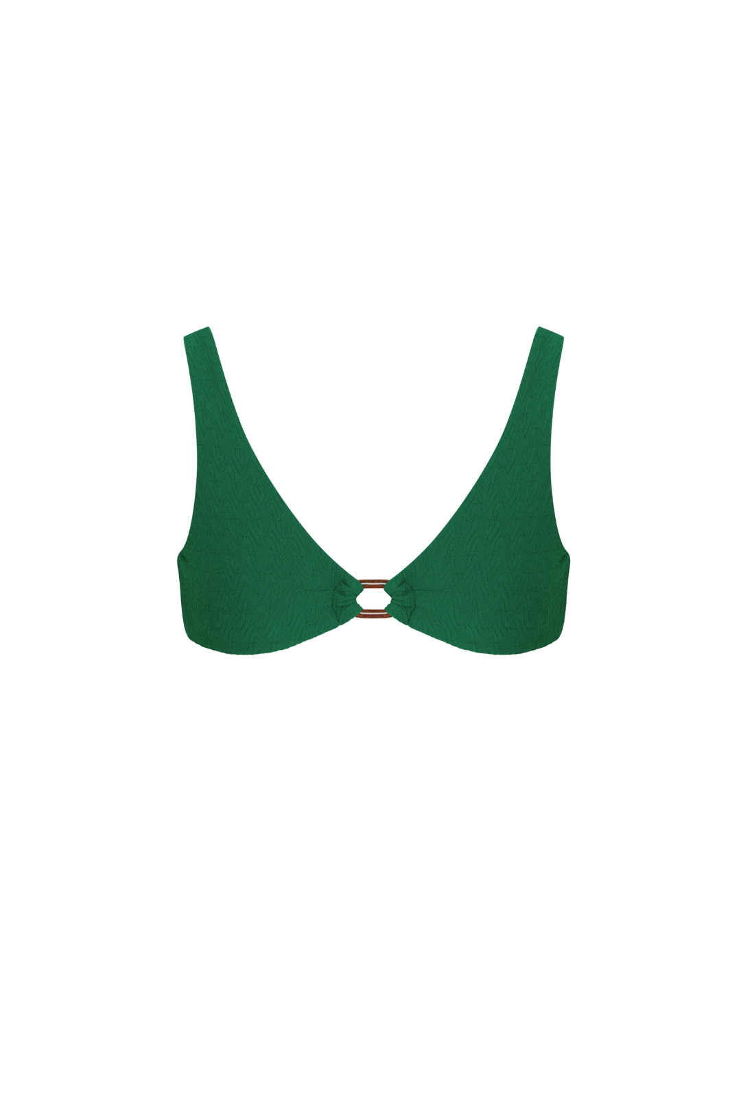 Anguilla Top - Emerald Texture (Final Sale)