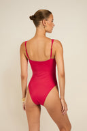 Cannes One Piece - Raspberry
