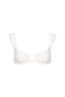 Cannes Top - Bridal White