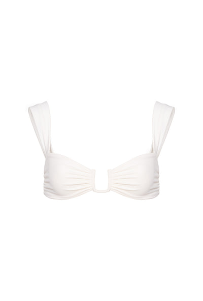 Cannes Top - Bridal White
