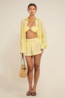 Maldives Shirt - Buttercup Yellow