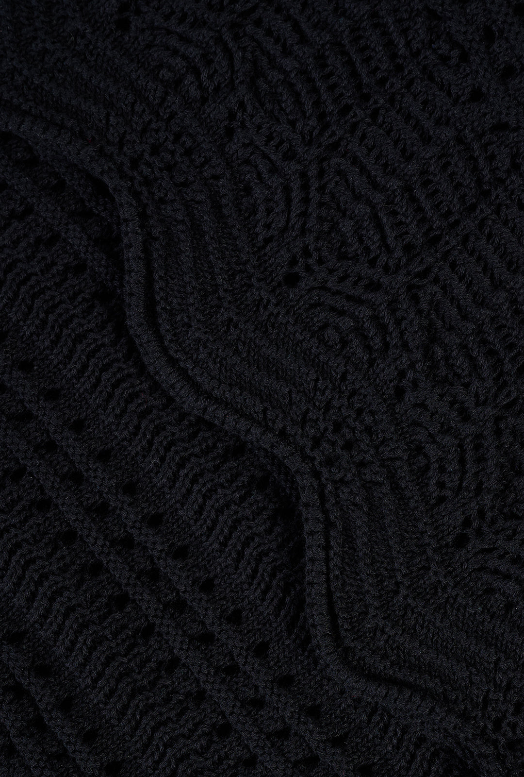 Giglio Crochet Skirt - Black