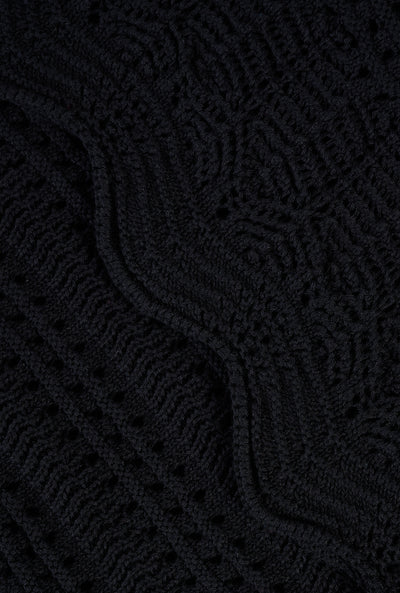 Giglio Crochet Skirt - Black