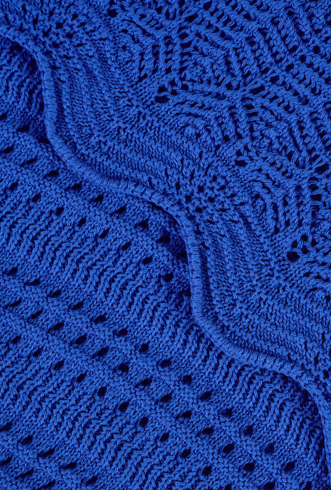 Giglio Crochet Skirt - Sicilian Blue
