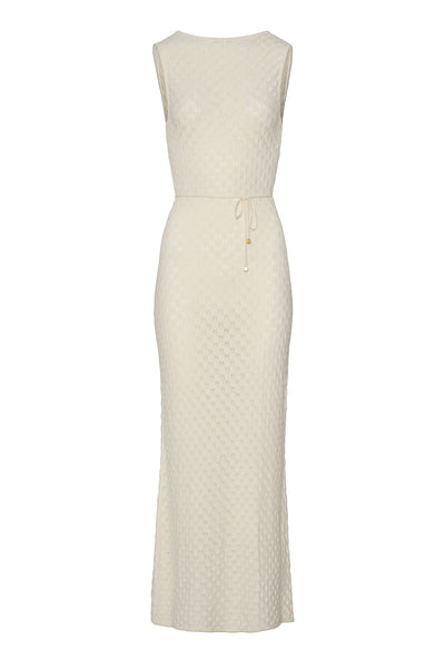 Seychelles Crochet Dress - Natural (Reversible)