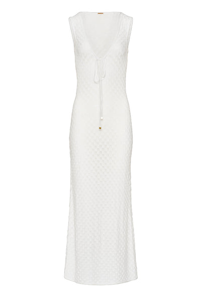 Seychelles Crochet Dress - Bridal White