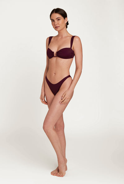 Cannes Top - Plum