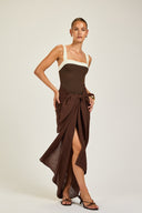 Grenada One Piece - Espresso/Ivory