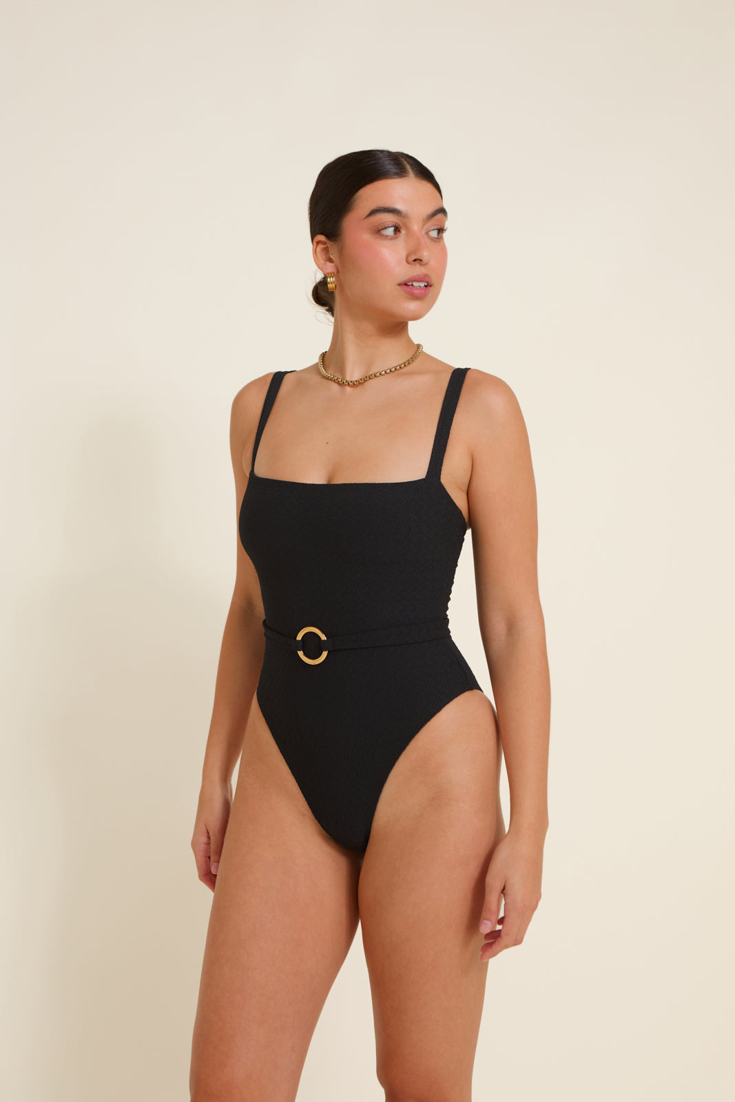 Hamptons One Piece - Black Texture (Limited Edition)