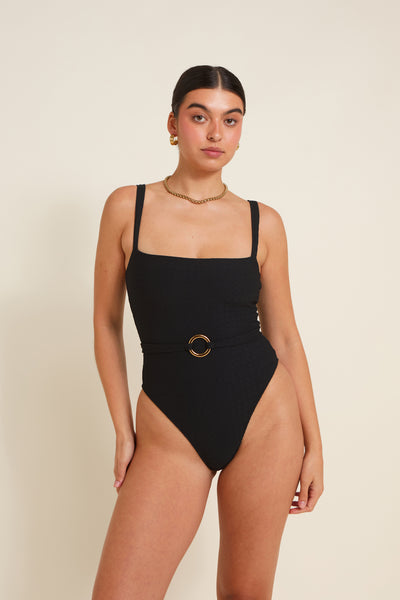 Hamptons One Piece - Black Texture (Limited Edition)