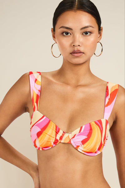Isla Del Sol Top - Viva Soleil Print