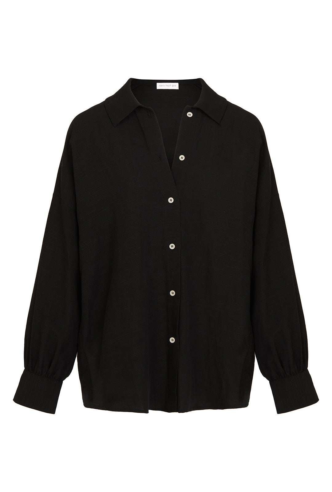 Maldives Linen Shirt - Black