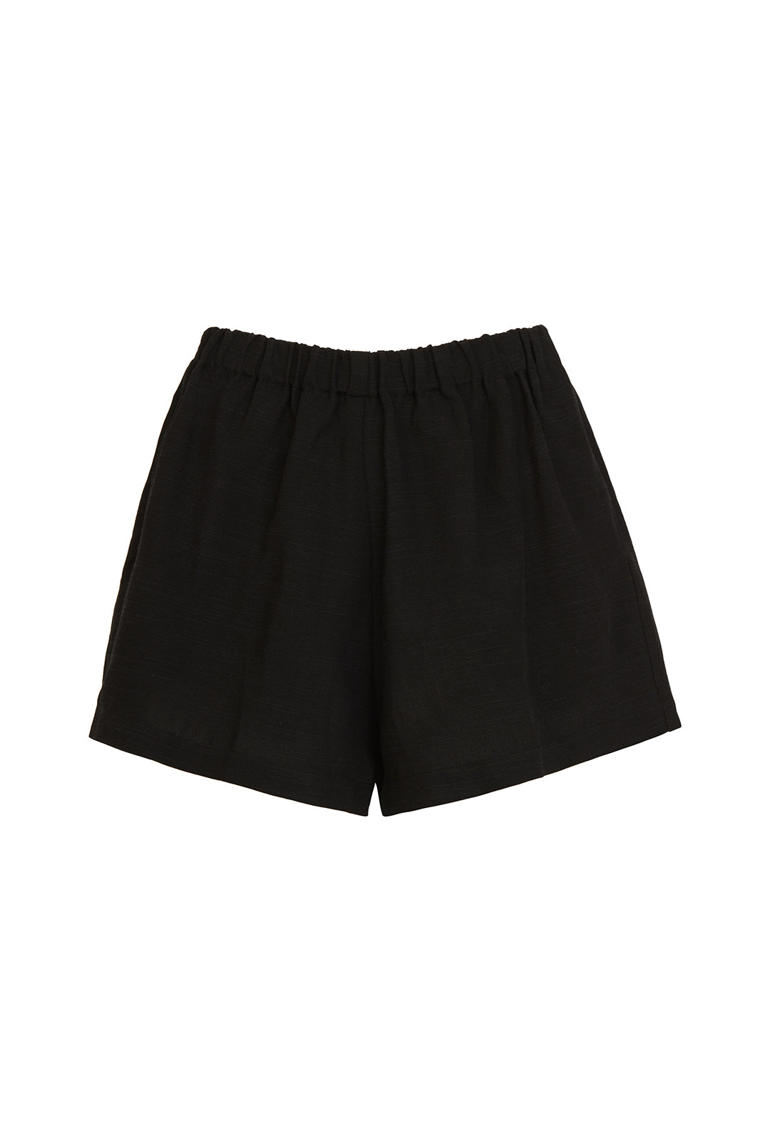 Maldives Linen Short - Black
