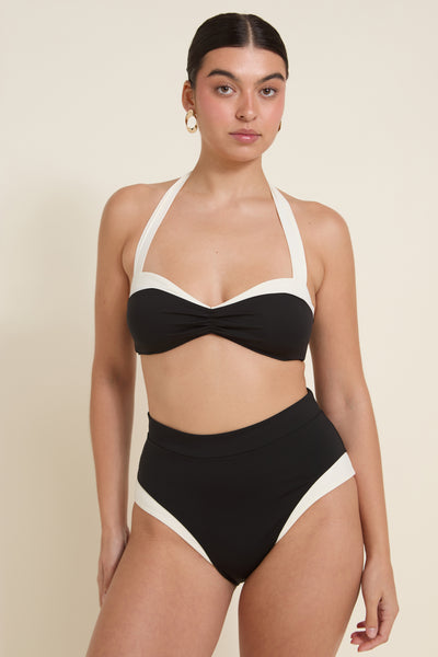 Côte d'Azur Bottom - Black/Ivory PYRATEX®