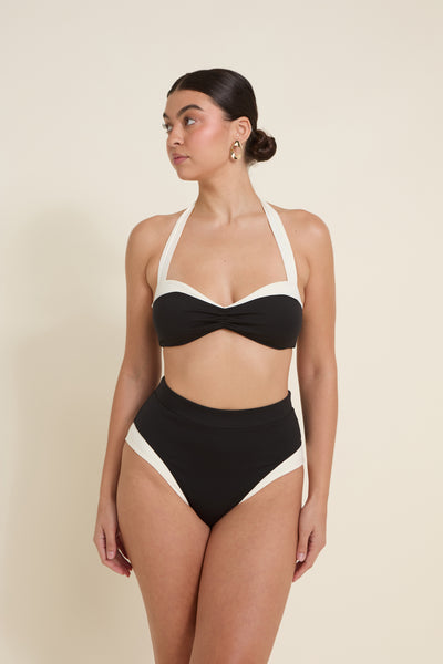 Côte d'Azur Bottom - Black/Ivory PYRATEX®
