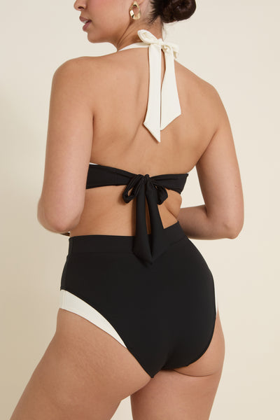 Côte d'Azur Bottom - Black/Ivory PYRATEX®