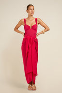 Paros Sarong - Raspberry