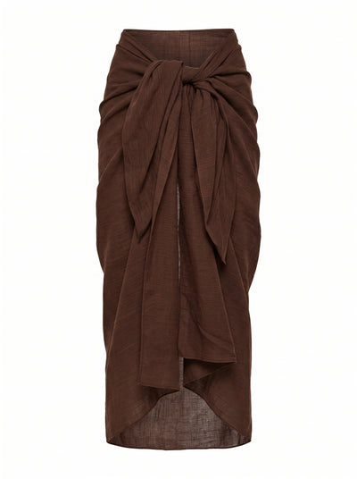 Paros Sarong - Espresso Crinkle