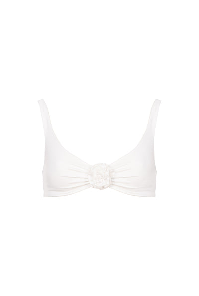 Sardinia Top - Bridal White