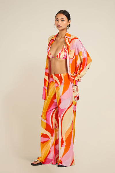 St Barts Pant - Viva Soleil Print
