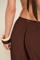 St Barts Pant - Espresso Crinkle