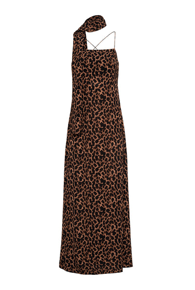 St Tropez Dress - Leopard Print