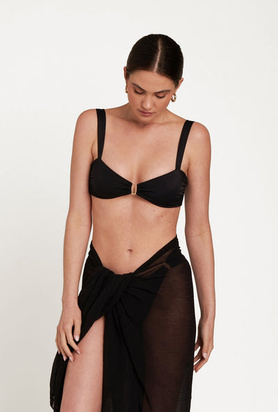 Santorini Sarong - Black