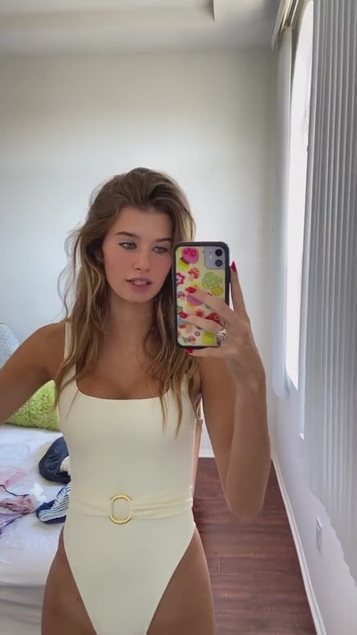 Lake Como One Piece - Ivory