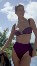 Tahiti Bottom - Plum
