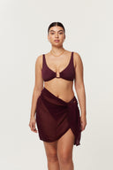 Sicily Sarong - Plum